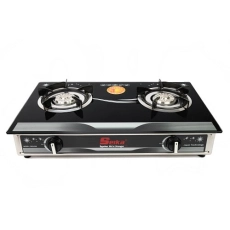 BẾP GAS ĐÔI MẶT KÍNH SEIKA (SEN ĐỒNG) SKB505