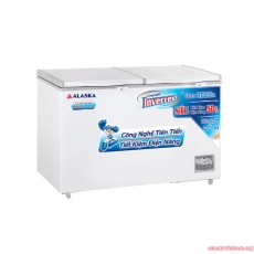 Tủ đông-mát Inverter Alaska BCD-3568CI dung tích 221L