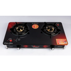 Bếp Gas Đôi Mặt Kính Seika (Sen Đồng) SKB-517