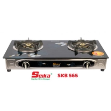 Bếp Gas Đôi Mặt Kính Seika (Sen Đồng) SKB565