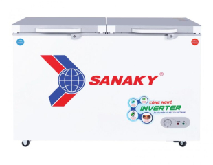 Tủ Đông mặt kính cường lực Sanaky 260 lít VH-3699W4K