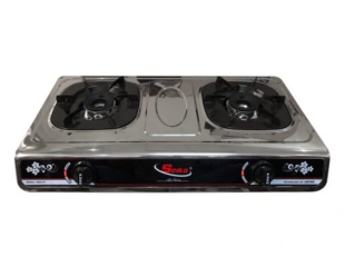 Bếp gas đôi toàn thân Inox Seika SKB277