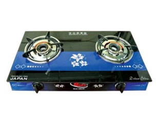 Bếp Gas Đôi Mặt Kính Seika (Sen Vàng) SKB-261