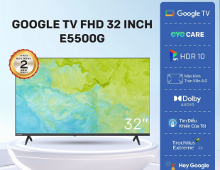 Tivi led SKYWORTH 32 Inch HD 32E5500G - có giọng nói