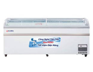 Tủ đông Alaska KC-550 mặt kính cong 550 lít