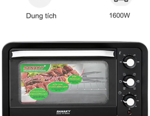 Lò nướng Sanaky VH-359S2D 35 lít