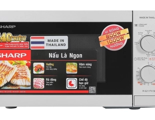 Lò vi sóng có nướng Sharp R-G211TV-SL 21 lít