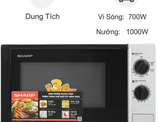 Lò vi sóng Sharp R-G225VN-BK 20 lít