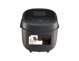Nồi cơm điện tử Toshiba 1.8 lít RC-18DR4TVN(W/H) - Trắng/Đen