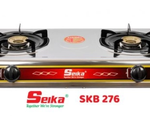 Bếp gas đôi toàn thân Inox Seika SKB276