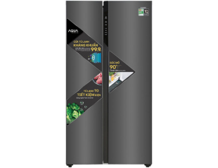Tủ lạnh Aqua Inverter 541 lít AQR-S541XA(BL)