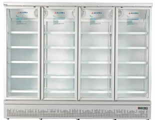 Tủ Mát Alaska 2025 Lít LC-2100C4 4 cửa dàn đồng