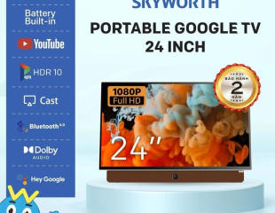 Google TV 2K FHD 24 inch Skyworth 24P6300