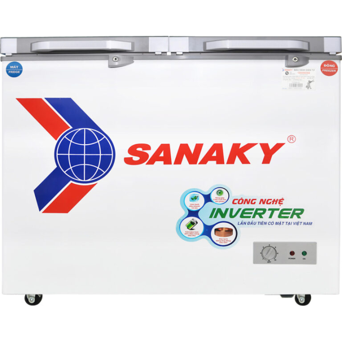 Tủ đông Sanaky Inverter 195 lít VH-2599W4K