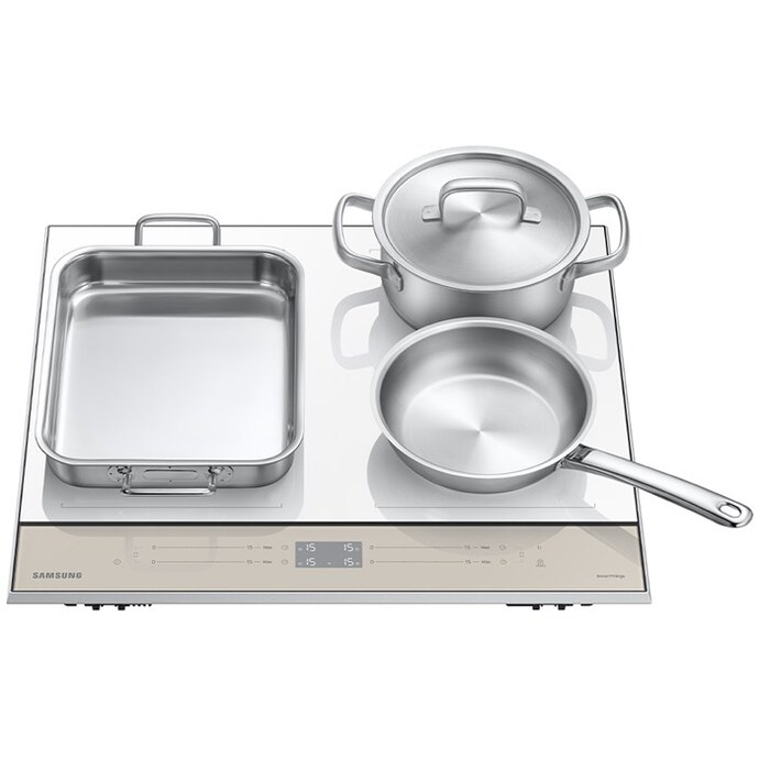 Bếp từ 4 vùng nấu Samsung Bespoke NZ64B5067YY/SV