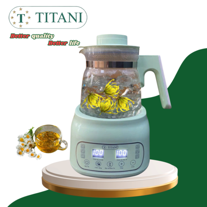 BÌNH ĐUN NƯỚC ĐA NĂNG TITANI TK-1300M