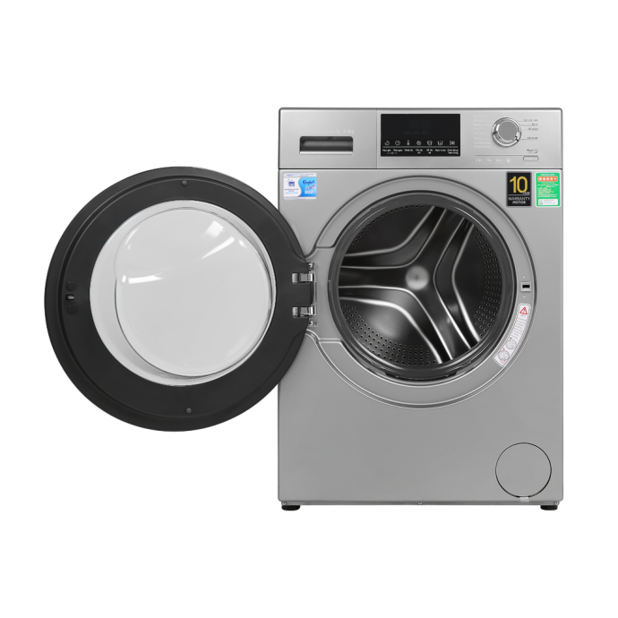 Máy giặt Aqua Inverter 9 kg AQD-D900F S lồng ngang