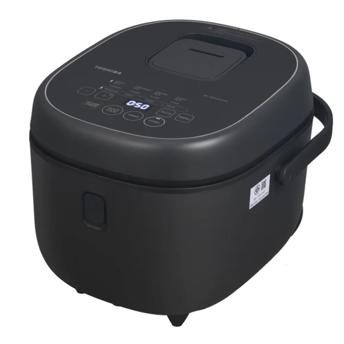 Nồi cơm điện tử Toshiba 1.8 lít RC-18DR4TVN(W/H) - Trắng/Đen