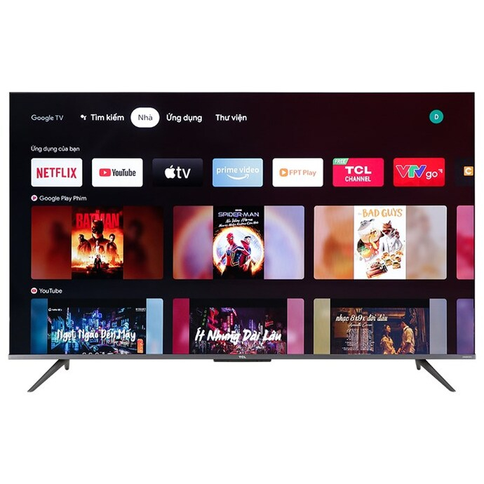 Google Tivi QLED TCL 4K 55 inch 55Q636