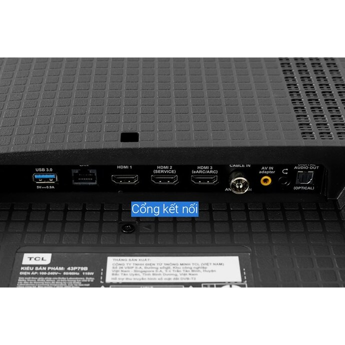 Google TV TCL 4K 65 inch 65P79B Pro