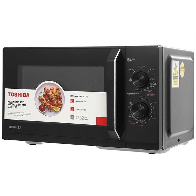 Lò vi sóng có nướng Toshiba MW3-MG25PE(BK) 25 lít