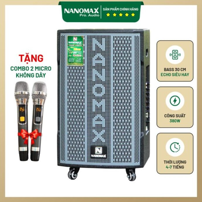 Loa Kéo Nanomax SK-12X3 380W