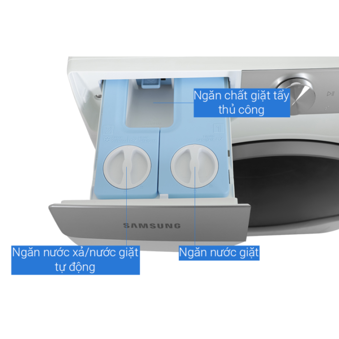 Máy giặt Samsung Bespoke AI Inverter 14 kg WW14BB944DGHSV
