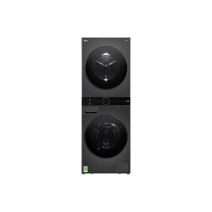 Tháp giặt sấy LG WashTower Inverter giặt 14 kg - sấy 10 kg WT1410NHB