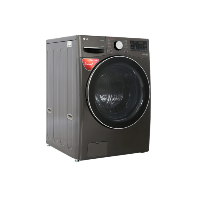 Máy giặt sấy LG AI DD Inverter giặt 15 kg – sấy 8 kg F2515RTGB