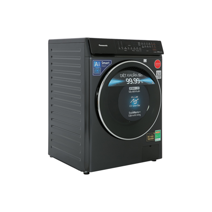 Máy giặt sấy Panasonic Inverter 9.5 kg NA-S956FR1BV