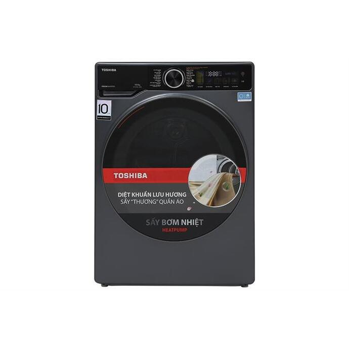 Máy sấy bơm nhiệt Toshiba 10 kg TD-T25BS110HWV(MG)