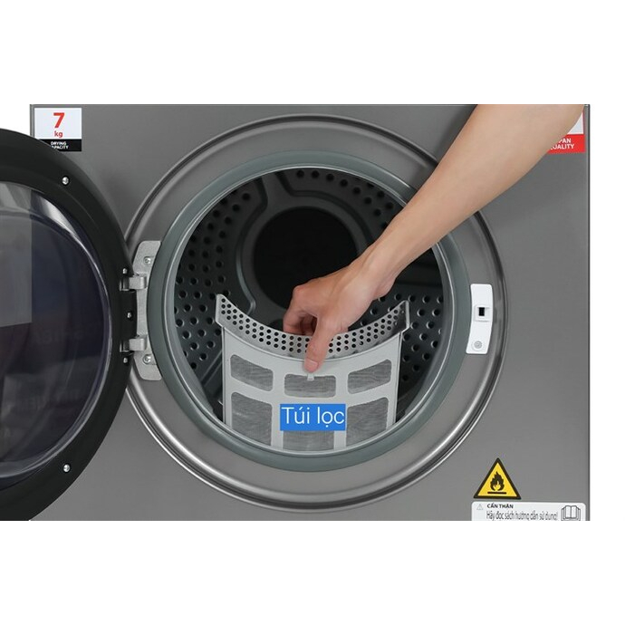 Máy sấy thông hơi Toshiba 7kg  TD-H80SEV(SK)