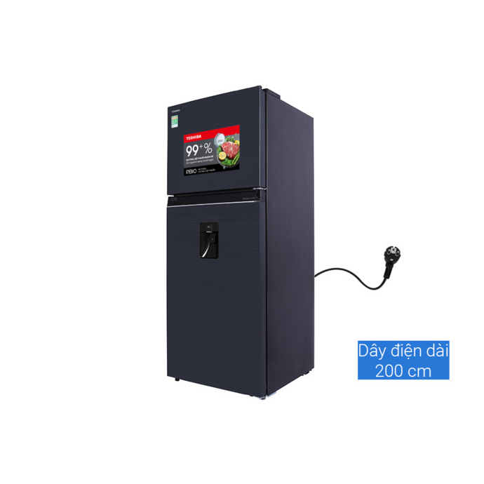 Tủ lạnh Toshiba Inverter 409 lít GR-RT535WEA-PMV(06)-MG