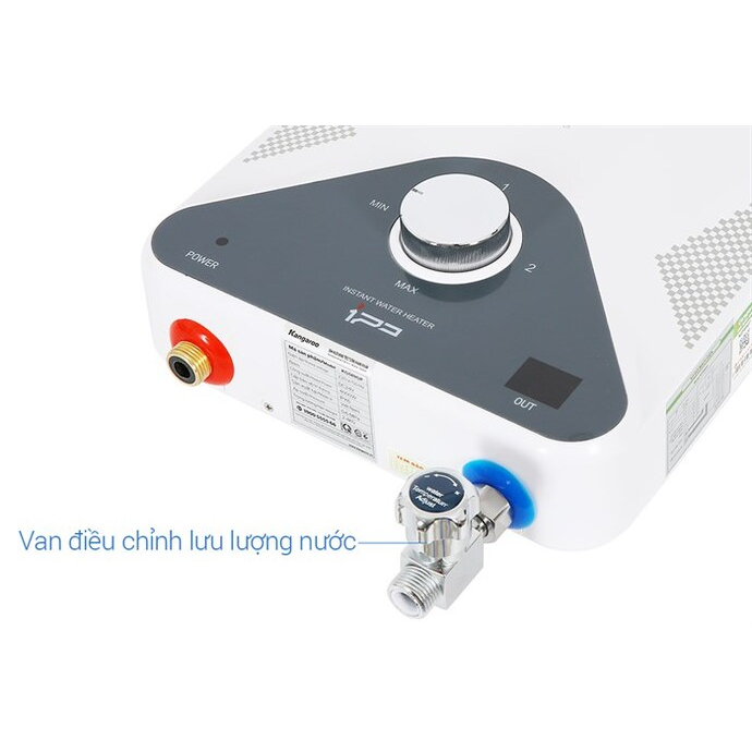 Máy nước nóng trực tiếp Kangaroo 4000W KG589GP