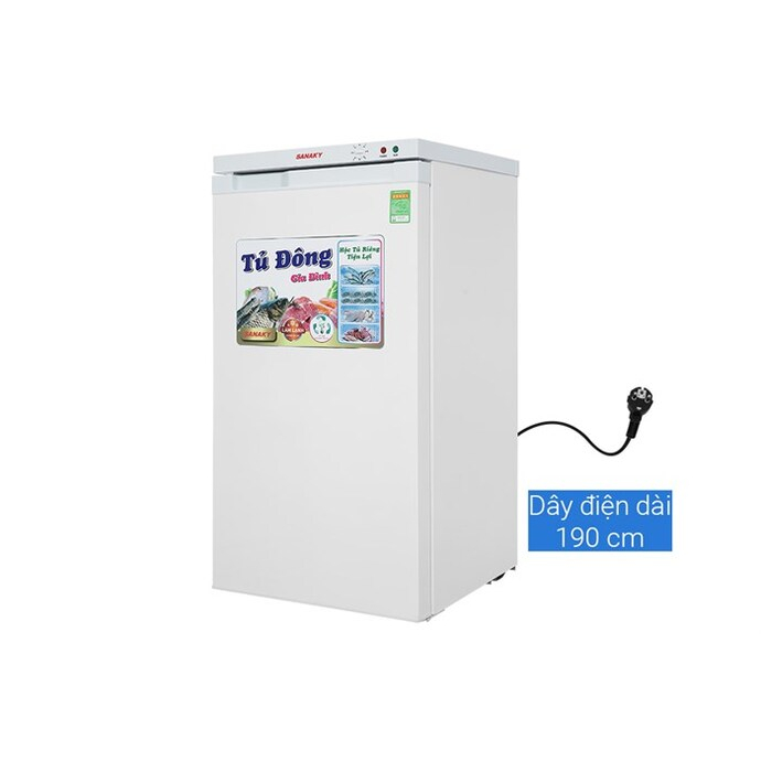 Tủ đông Sanaky 118 lít TD.VH160VD