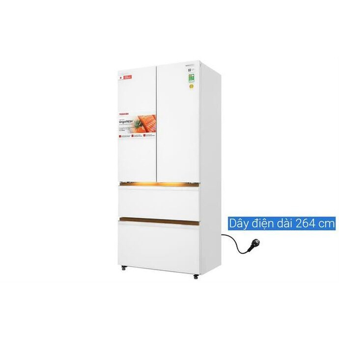 Tủ lạnh Toshiba Inverter 533 lít Japandi Multi Door GR-RF690WI-PGV(67)