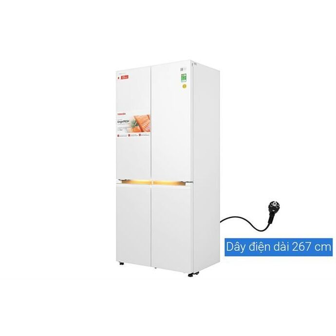 Tủ lạnh Toshiba Inverter 535 lít Japandi Multi Door GR-RF695WI-PGV(67)