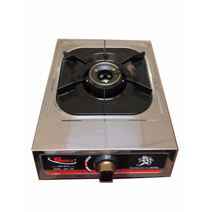 Bếp Gas Đơn Inox Điếu Gang Seika (Sen Đồng) SKB059