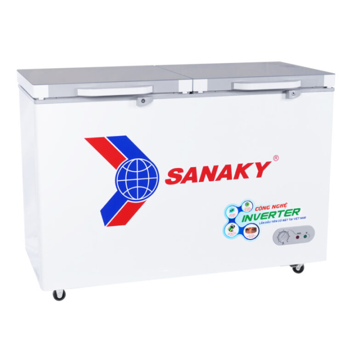 Tủ Đông mặt kính cường lực Sanaky 270 lít VH-3699A4K