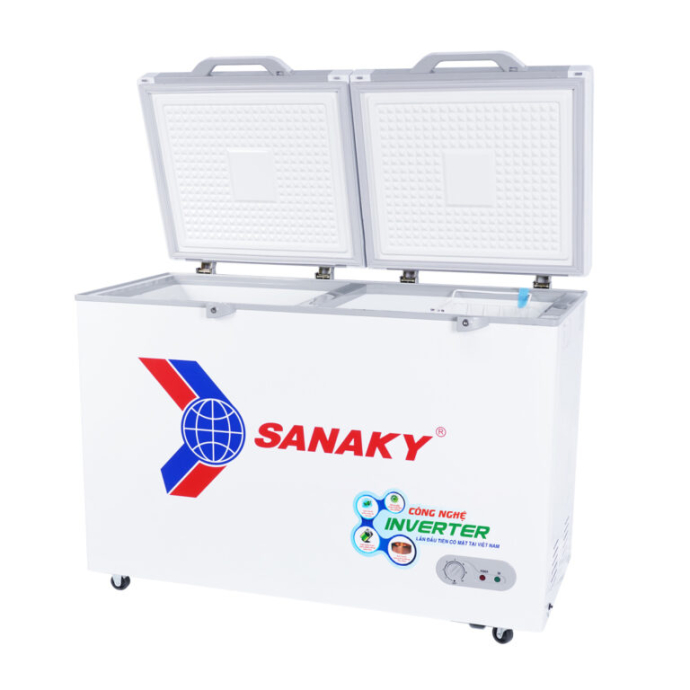 Tủ Đông mặt kính cường lực Sanaky 270 lít VH-3699A4K