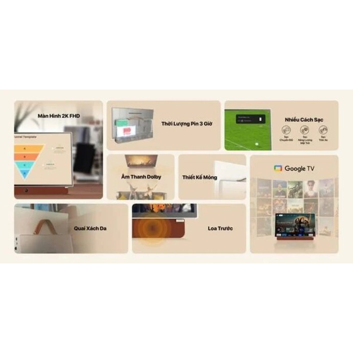 Google TV 2K FHD 24 inch Skyworth 24P6300